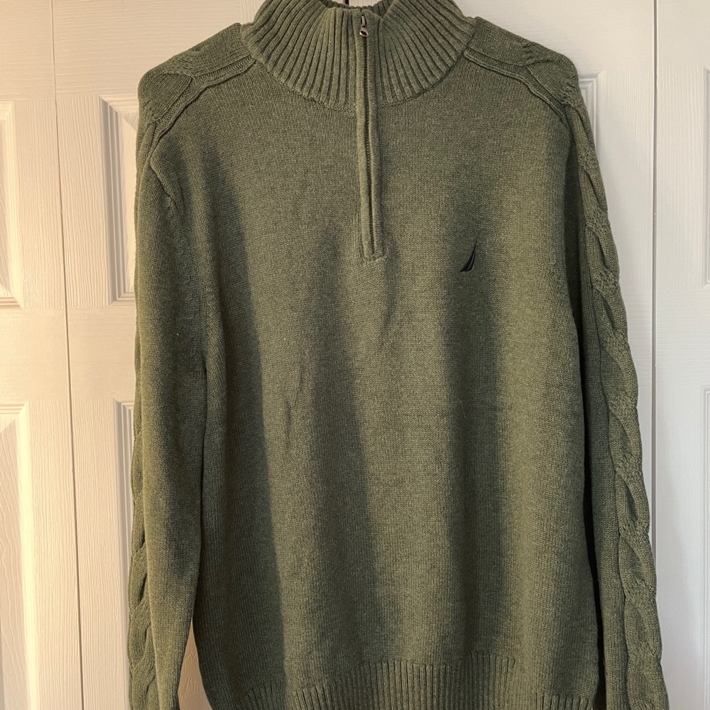 Nautica quarter zip sweater